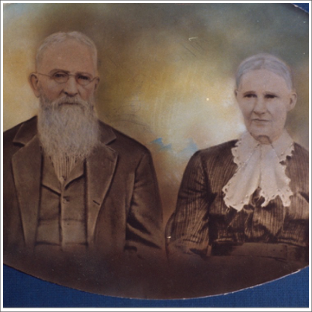 George Udell, eldest son of William Udell and Elizabeth Laur, and Nancy Young